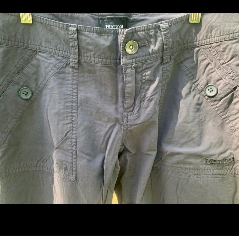 Women’s Marmot Hiking Pants Size 6 Grey - Picture 4 of 7